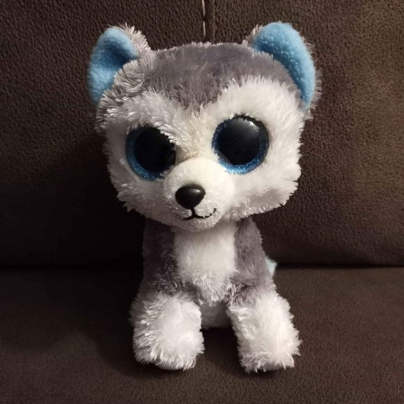 Ty Toys Ty Wolf Slush 6 Plush Beanie Poshmark